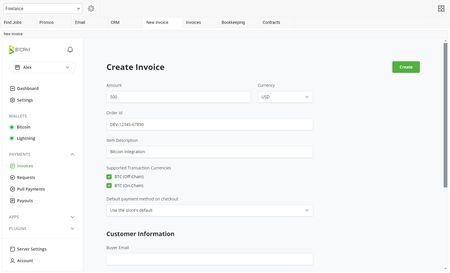Creating Invoices