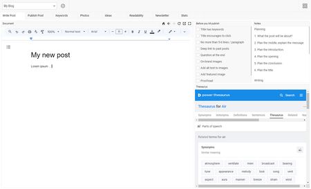 Writing Blog Post