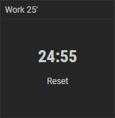 Timer Widget